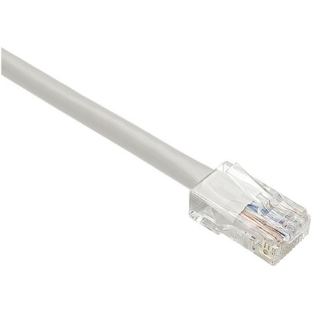 15Ft Gray Cat5E Patch Cable, Utp, No Boots